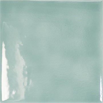 WOW Terre Turquoise gloss 116 x 116mm square porcelain tile