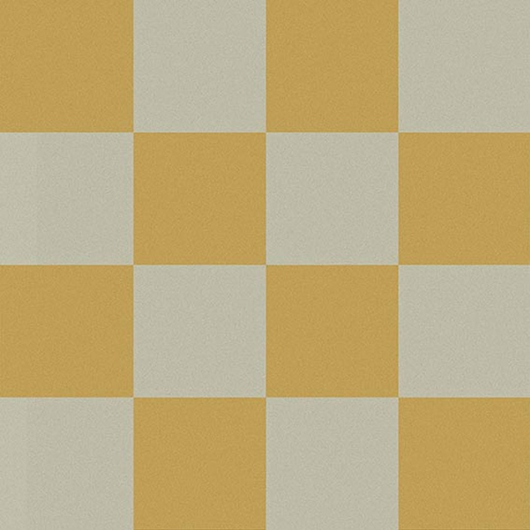 Surf Makai Ocre Checker Board Wall and Floor Tile
