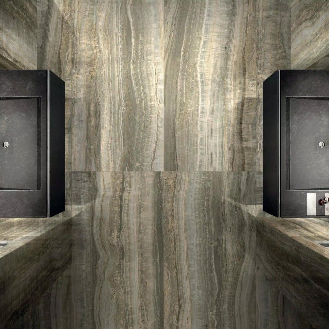 Eccentric Luxe Onyx Stone Effect Porcelain Tile