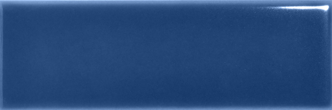 Quintessenza Färgblock Oceano Gloss Lucido 50mm x 150mm porcelain tile