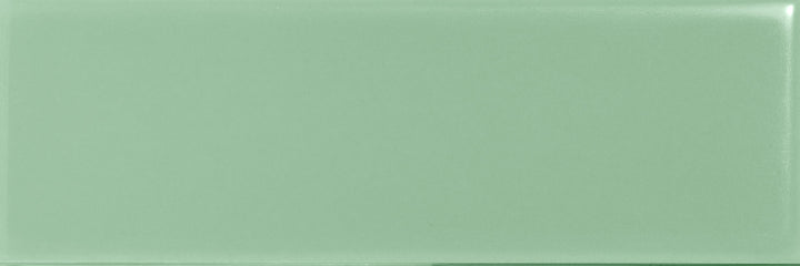 Quintessenza Färgblock Menta Gloss Lucido 50mm x 150mm porcelain tile