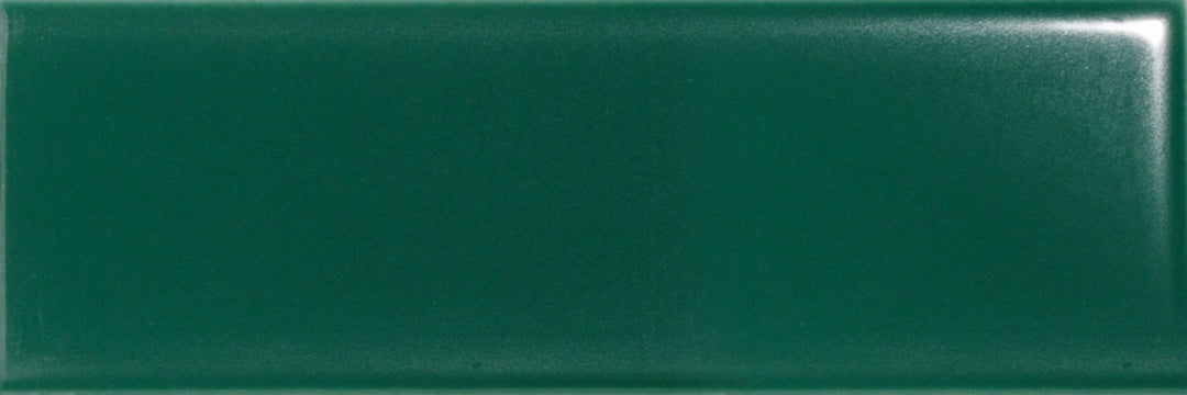Quintessenza Färgblock Smeraldo Gloss Lucido 50mm x 150mm porcelain tile