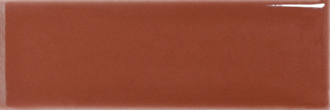Quintessenza Färgblock Cannella Gloss Lucido 50mm x 150mm porcelain tile