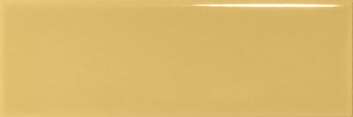 Quintessenza Färgblock Senape Gloss Lucido 50mm x 150mm porcelain tile