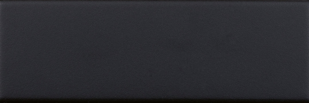 Quintessenza Färgblock Nero Matt 50mm x 150mm porcelain tile