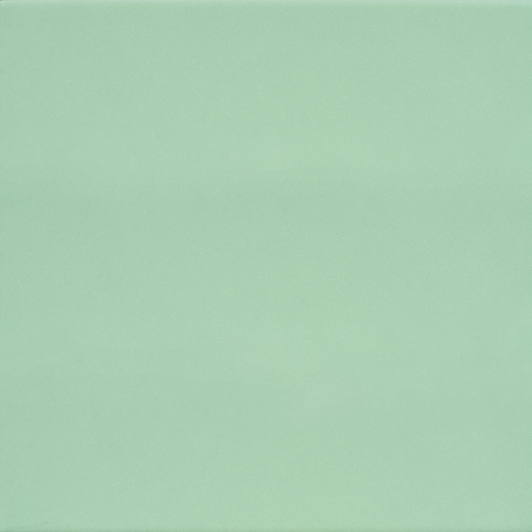 Quintessenza Färgblock Menta Matt 150mm x 150mm porcelain tile