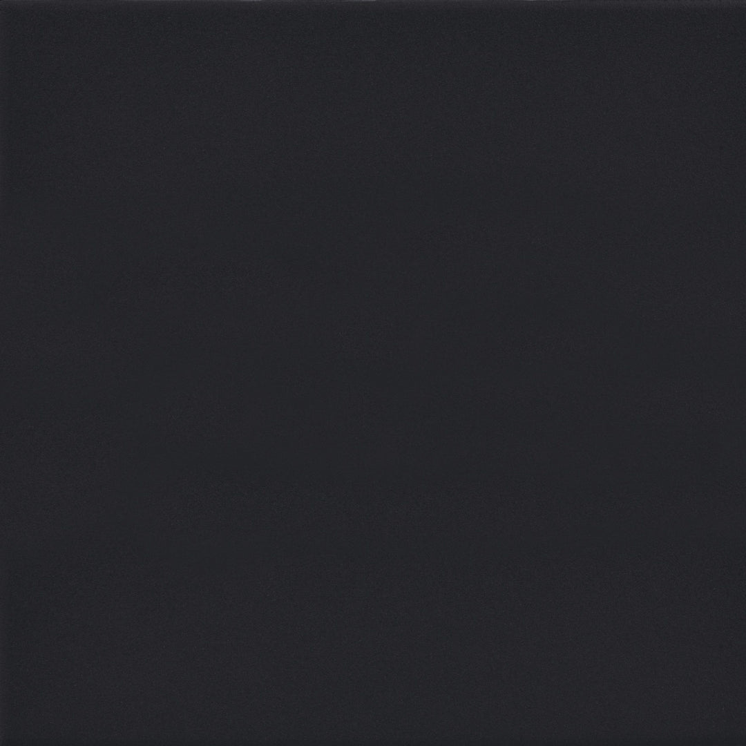 Quintessenza Färgblock Nero Matt 150mm x 150mm porcelain tile