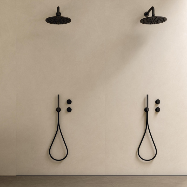 Boost Natural Kaolin porcelain wall and floor tile in a lifestyle interior