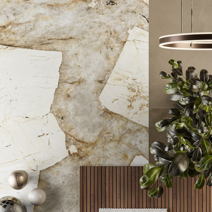 Marvel Soul Polished Marble Effect Porcelain Tile