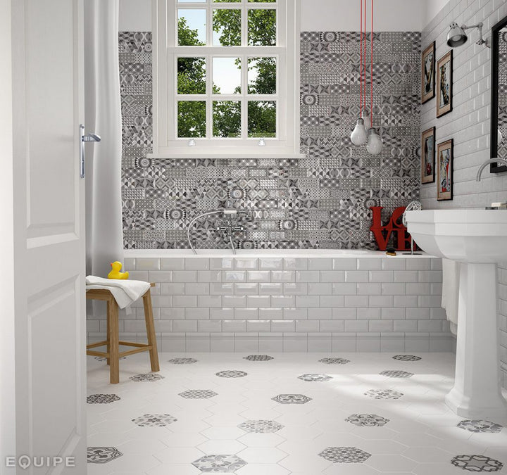 Equipe colour — Patchwork B&W