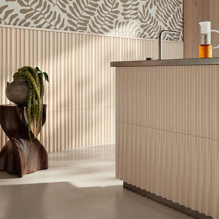 Plinth Off Stone 3D Ceramic Wall Tile