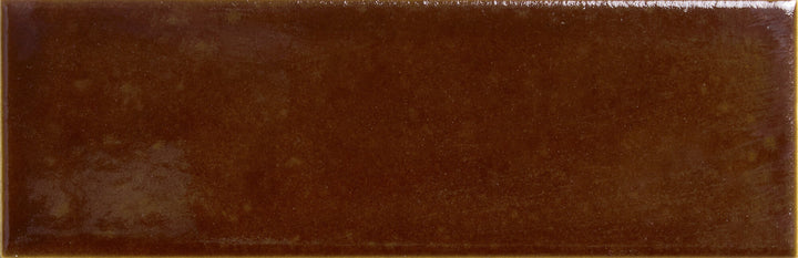 Quintessenza Amarcord Mogano glossy 50 x 150mm porcelain wall tile