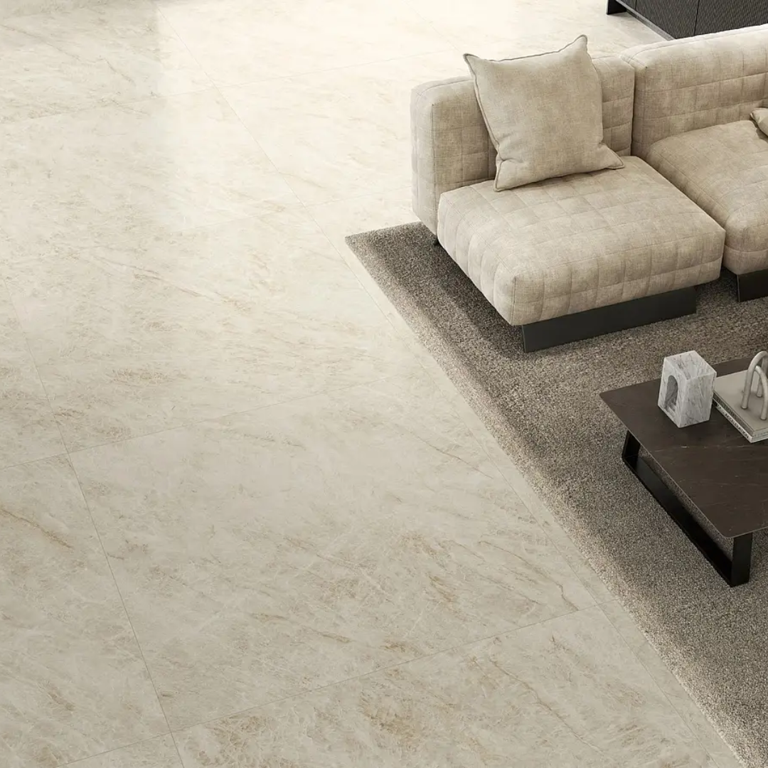 Marvel Diva Taj Mahal Quartzite Effect Porcelain Wall and Floor Tile