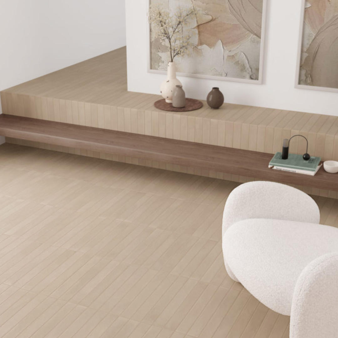Ajaccio Small Format Narrow Porcelain Wall and Floor Tile