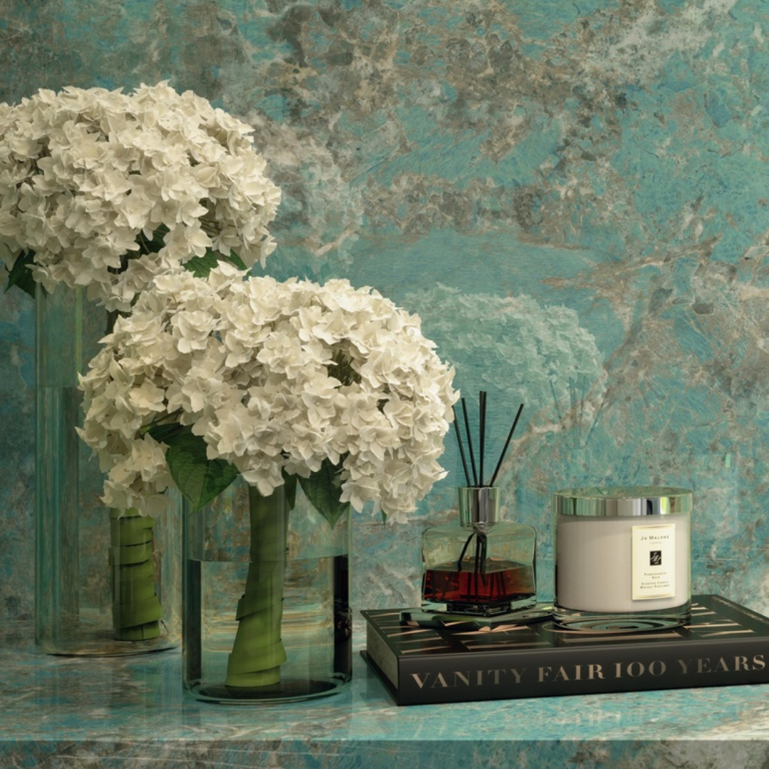 Marvel Amazzonite Polished Italian Porcelain Tile