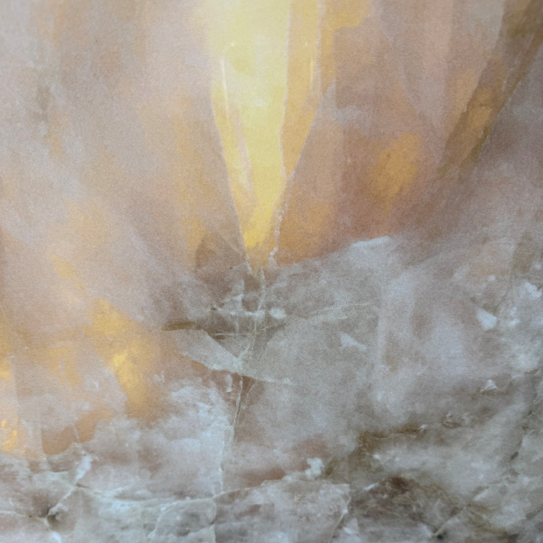 Amber Celeste Backlit Marble Effect Porcelain Wall and Floor Tile