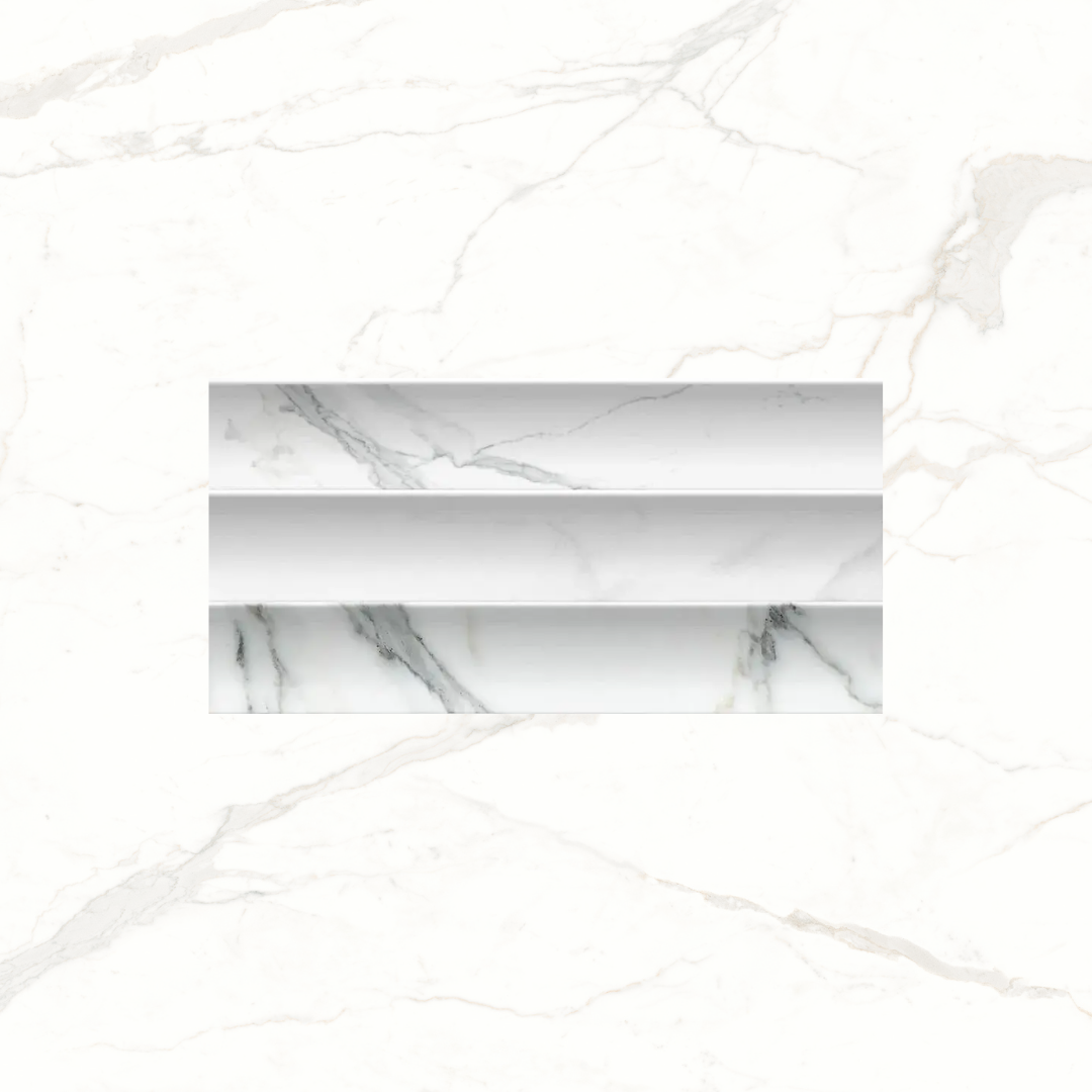 Argos Fluted Decorative Ceramic Wall Tiles