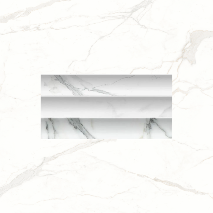 Argos Fluted Decorative Ceramic Wall Tiles