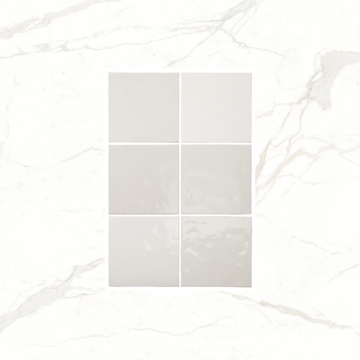 Artisan White Brick Effect Ceramic Wall Tile
