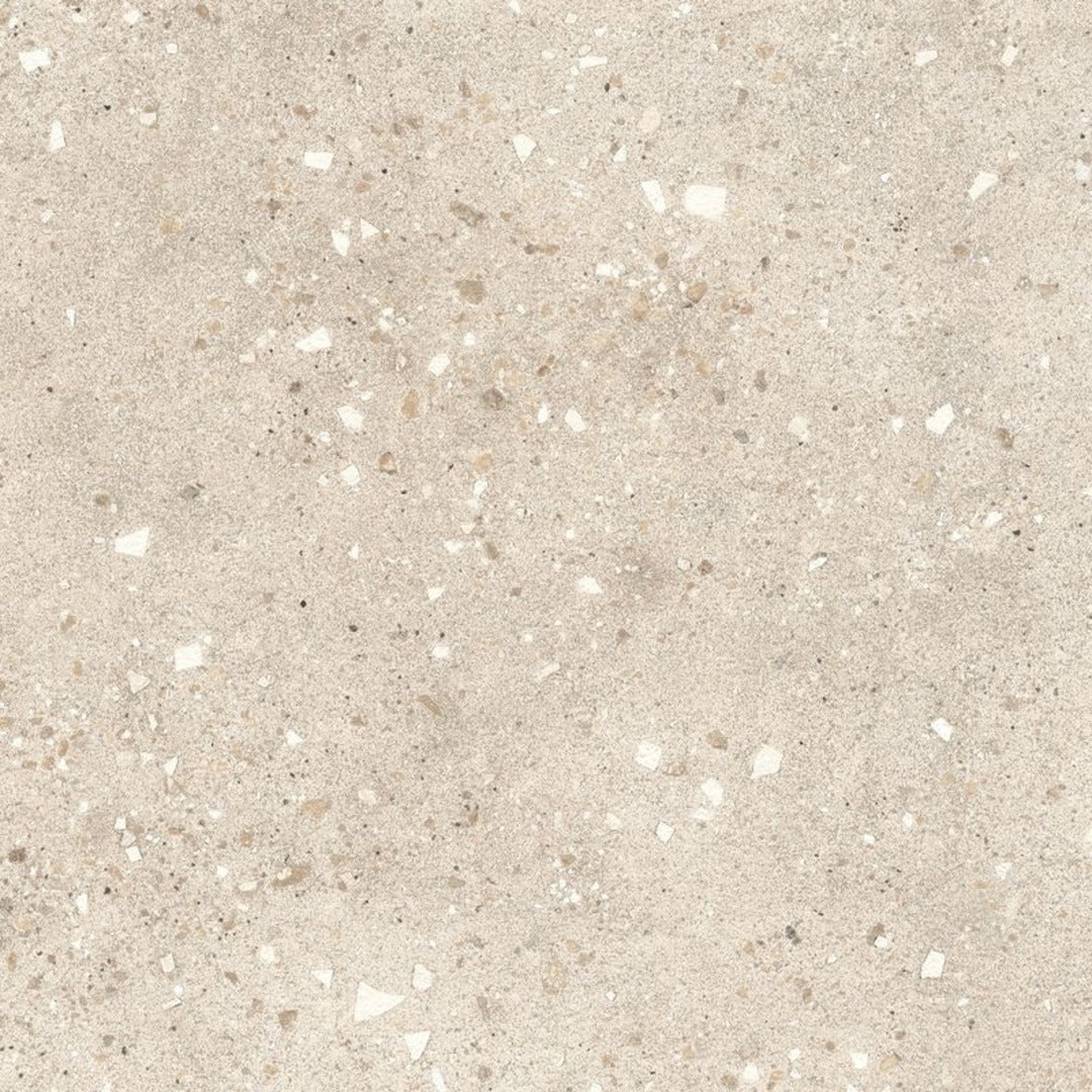 Atlas Concorde Solution Grain Terrazzo Ivory matt porcelain tile