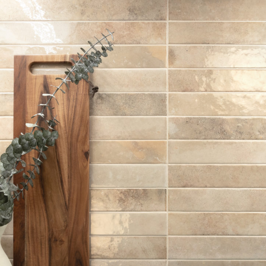 Sanur Narrow Gloss Metro Style Ceramic Wall Tile