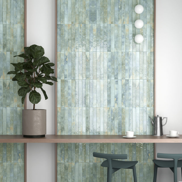Sanur Narrow Gloss Metro Style Ceramic Wall Tile