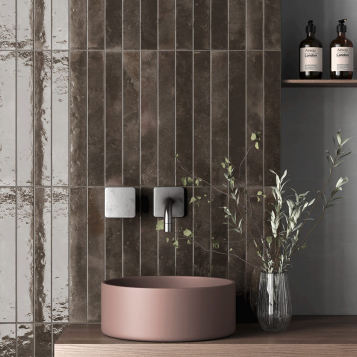 Sanur Narrow Gloss Metro Style Ceramic Wall Tile