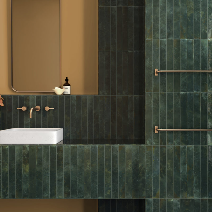 Sanur Narrow Gloss Metro Style Ceramic Wall Tile