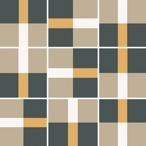 Equipe Bauhome Band Cold porcelain tile swatch