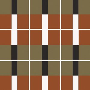 Equipe Bauhome Band Warm porcelain tile swatch