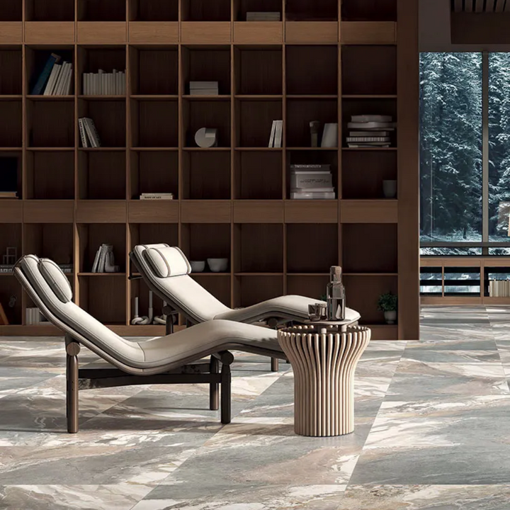 Blend Marble and Decor Porcelain Tile for Floors and Walls
