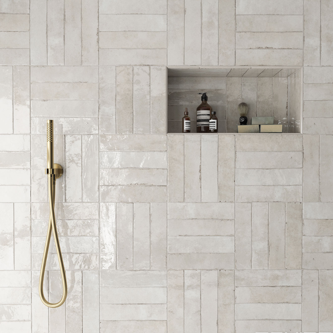 Brooklyn Oatmeal Metro Small Format Porcelain Wall Tile