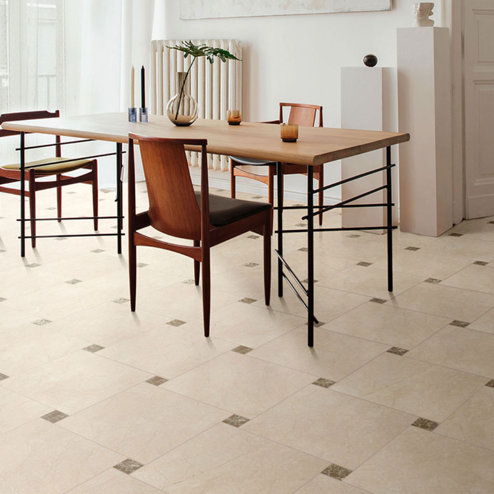 Small Format Classica Marble Effect Porcelain Wall and Floor Tile