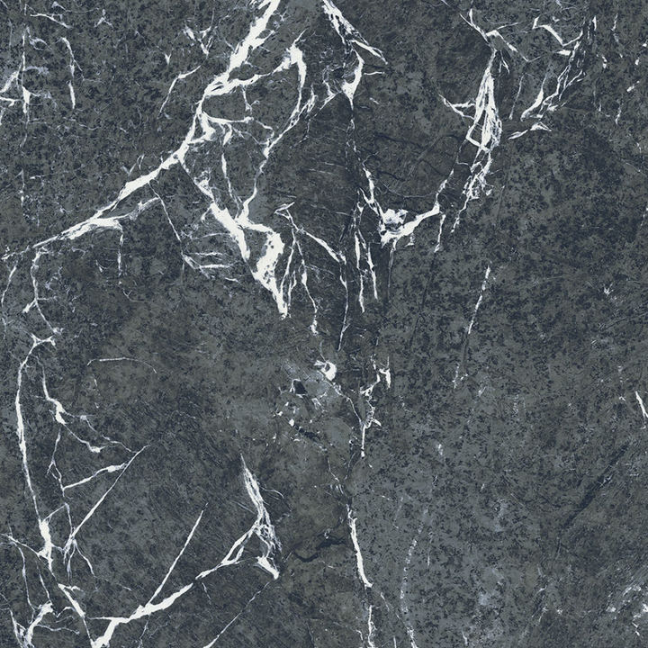 Classica Verde Alpi Marble Effect Porcelain Checkered Floor Tile