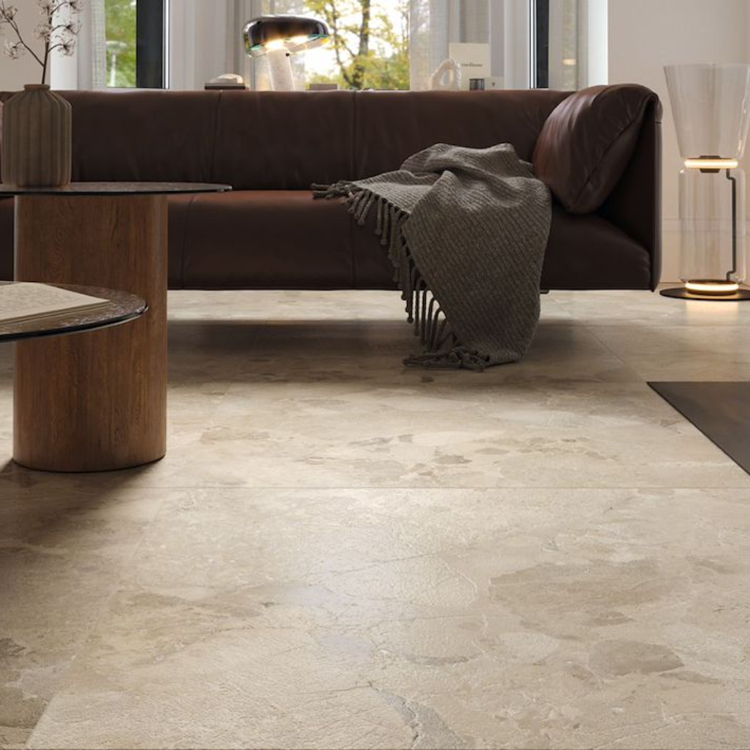 Calcara Stone Effect Porcelain Wall and Floor Tile