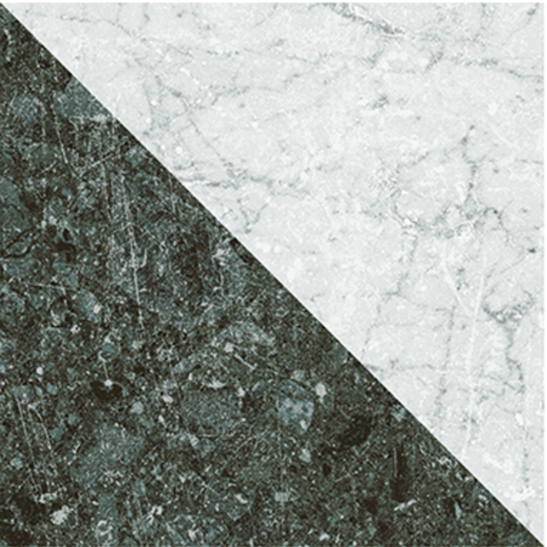 Dandy Flag Geometric Marble Effect Porcelain Wall and Floor Tile
