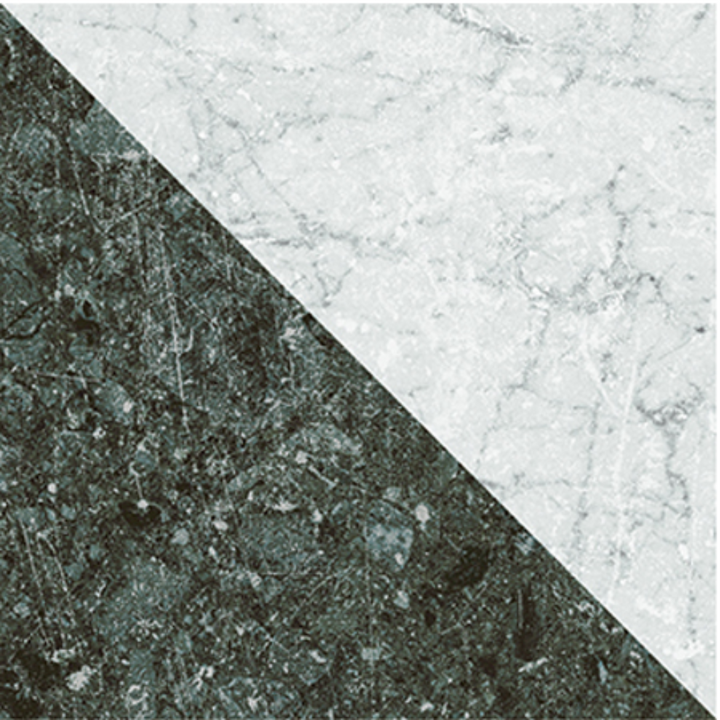 Dandy Flag Geometric Marble Effect Porcelain Wall and Floor Tile