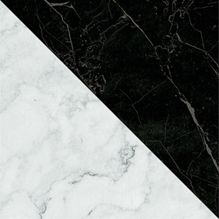 Dandy Flag Geometric Marble Effect Porcelain Wall and Floor Tile
