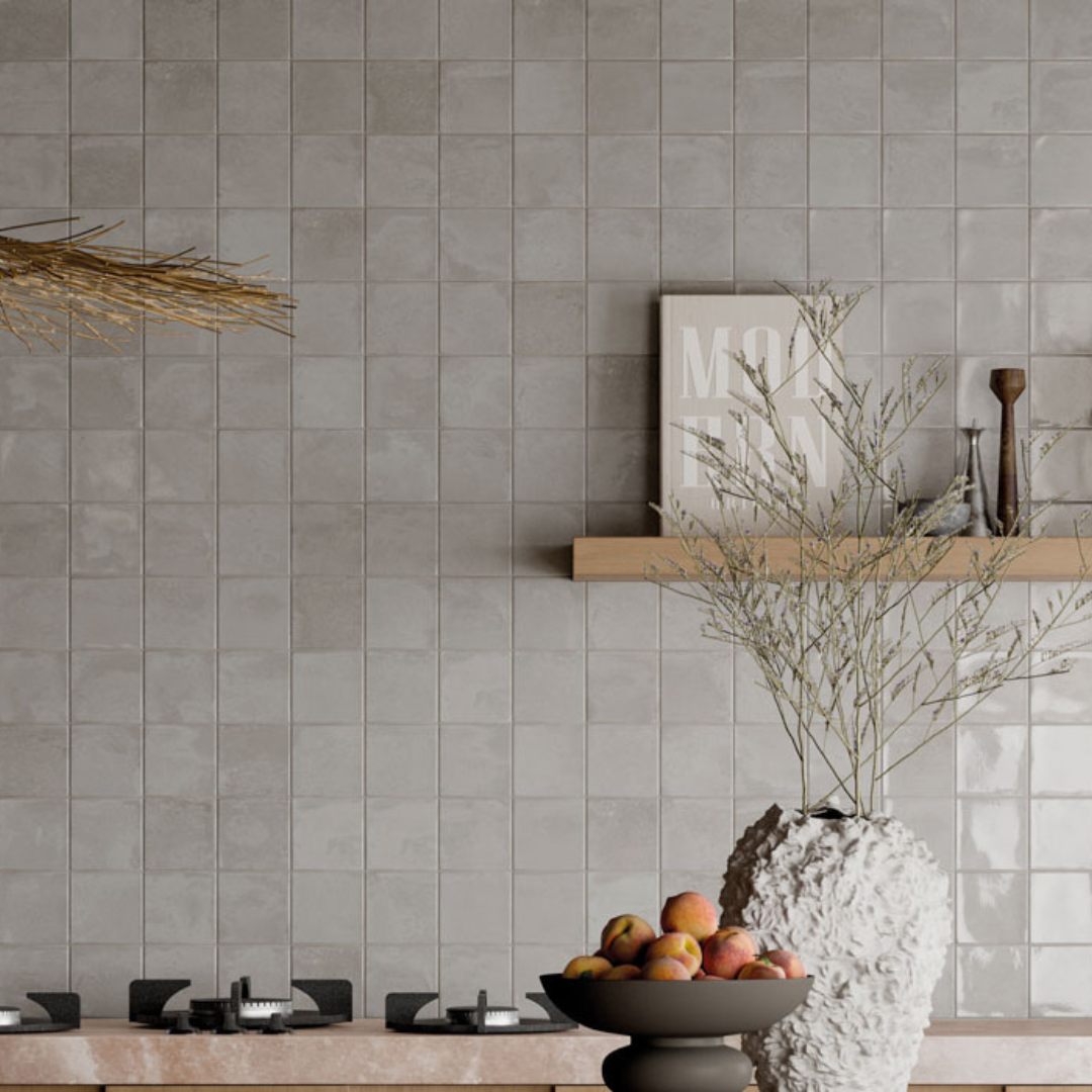 East Zellige Small Format Decorative Ceramic Wall Tile