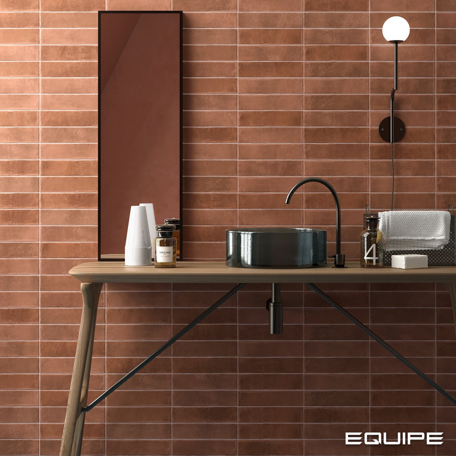 Equipe Argile tile room setting – Architect and Interior Designer range