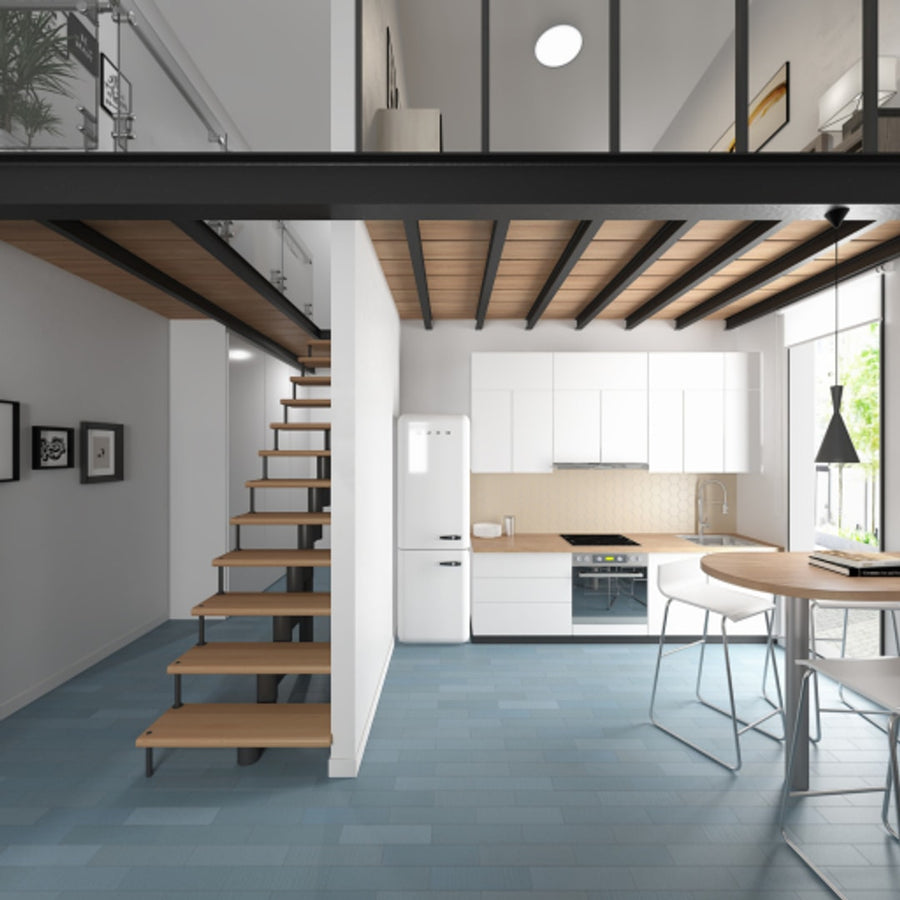 Equipe Babylone tile room setting – Architect and Interior Designer range