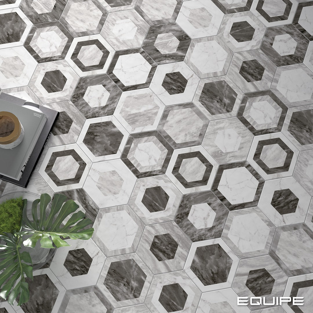 Equipe Bardiglio tile room setting – Architect and Interior Designer range