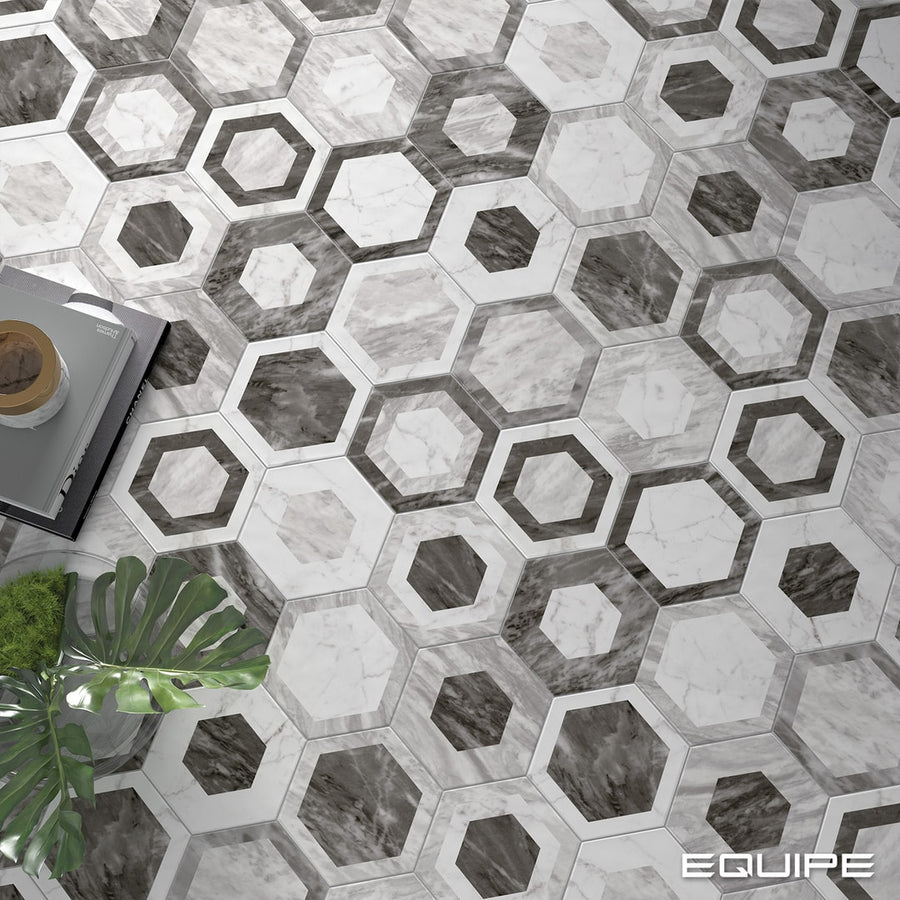 Equipe Bardiglio tile room setting – Architect and Interior Designer range