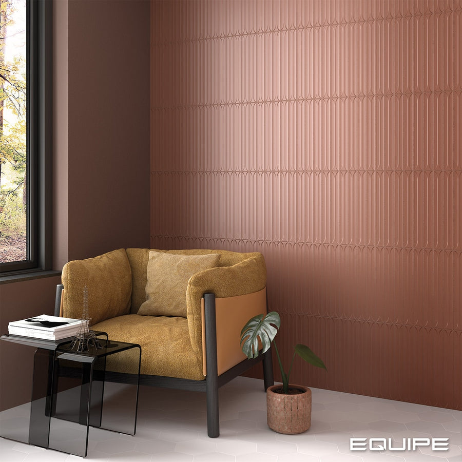 Equipe Hopp tile room setting – Architect and Interior Designer range