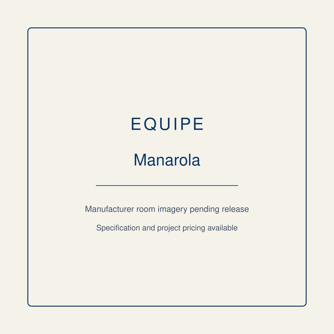 Equipe Manarola tile room setting – Architect and Interior Designer range