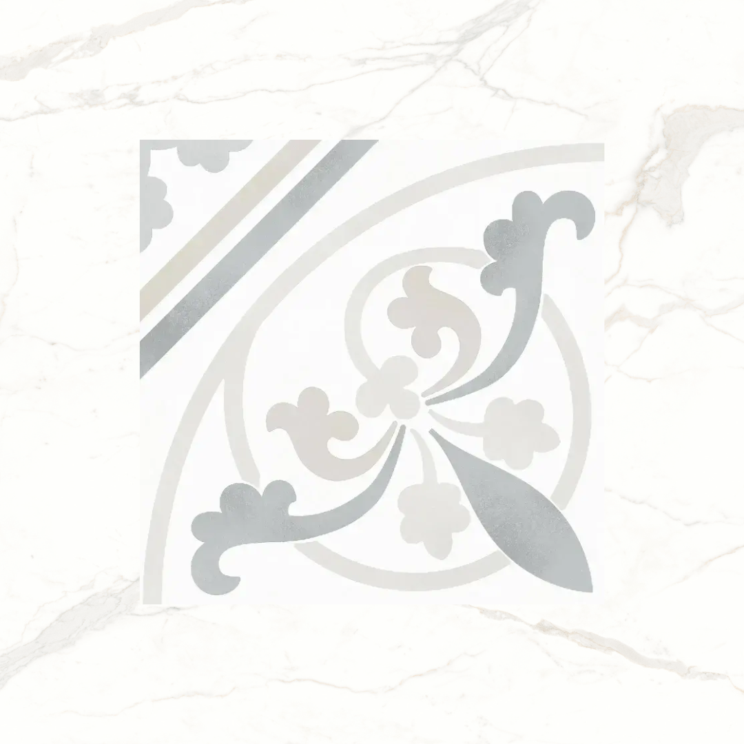 Chic Providence Patterned Porcelain Wall and Floor Tile