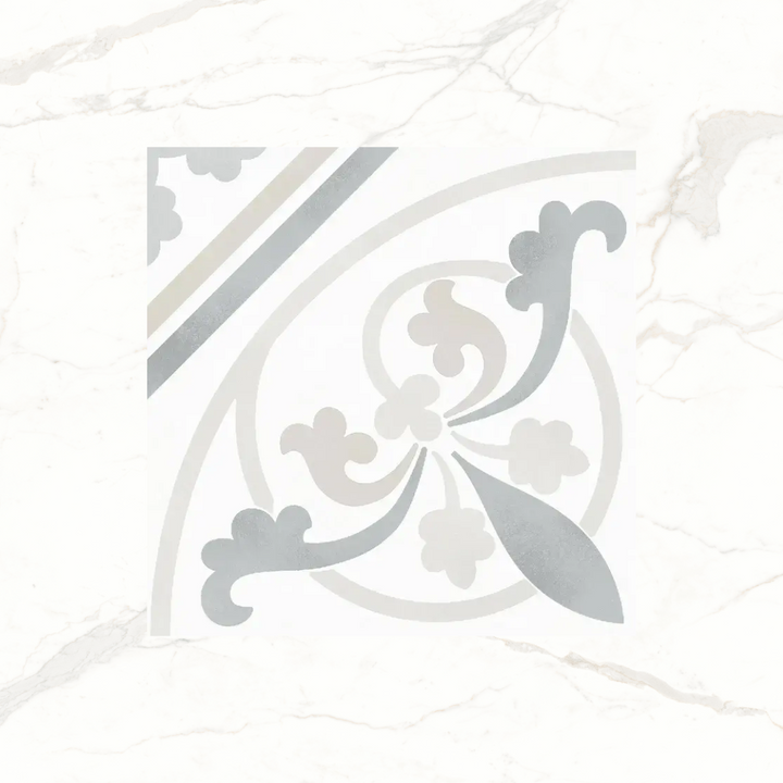 Chic Providence Patterned Porcelain Wall and Floor Tile