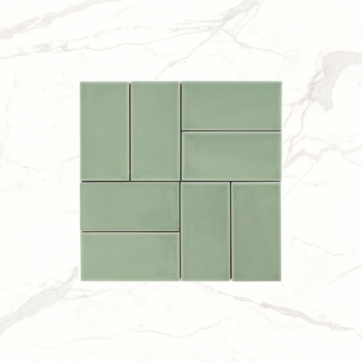 Front Small Format Decorative Ceramic Wall Tiles