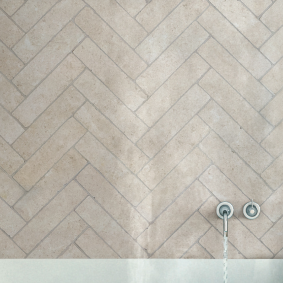 Galerie Stone Effect and Decorative Porcelain Wall and Farmhouse Flagstones Floor Tile