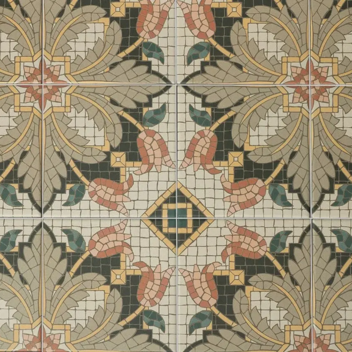 Liria Mosaic Style Small Format Decorative Porcelain Floor Tile
